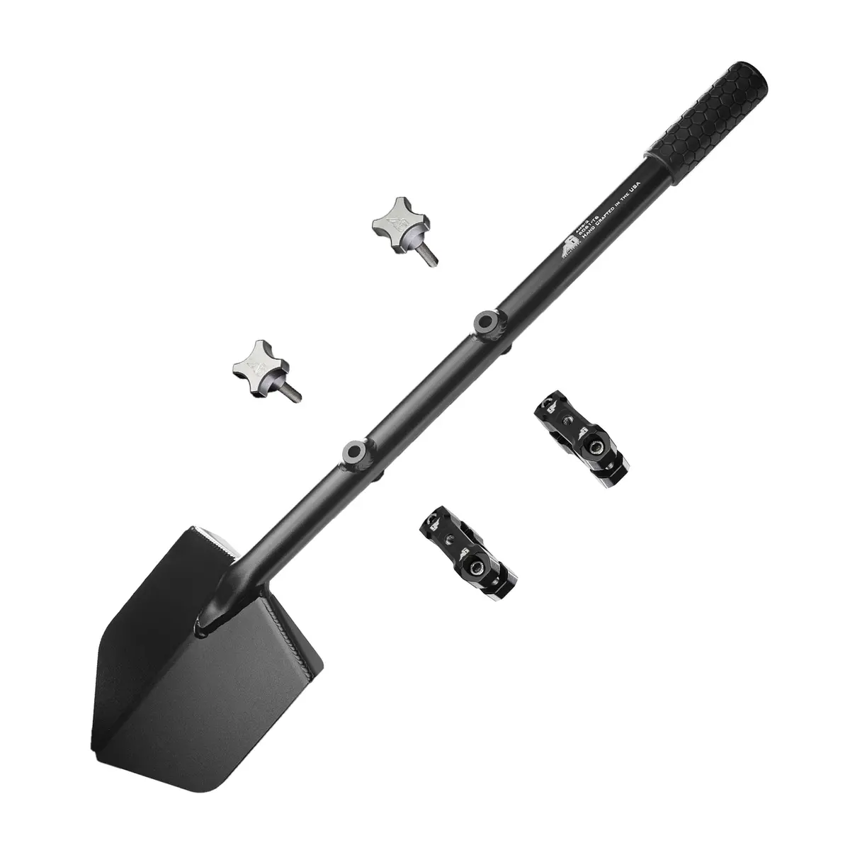 Shovel / Mount Combo - Black Long Shovel / Black Umd With Knobs 1