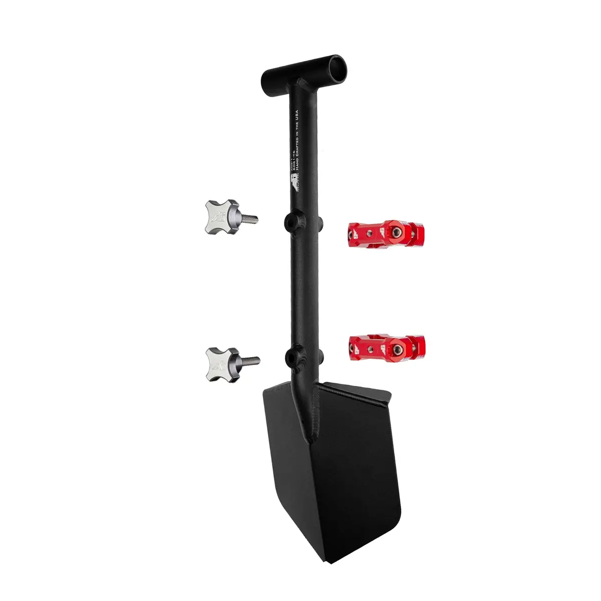 Shovel / Mount Combo - Black Mini Shovel / Red Umd With Knobs 2