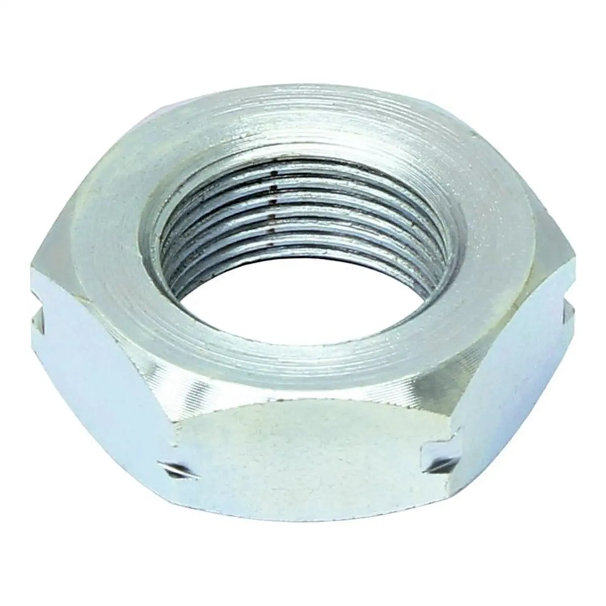 Rockjock 4X4 Ce-9116Ljn Jam Nut; 7/8 In.-14 Lh Thread; Gold Zinc Plated; Each; 1