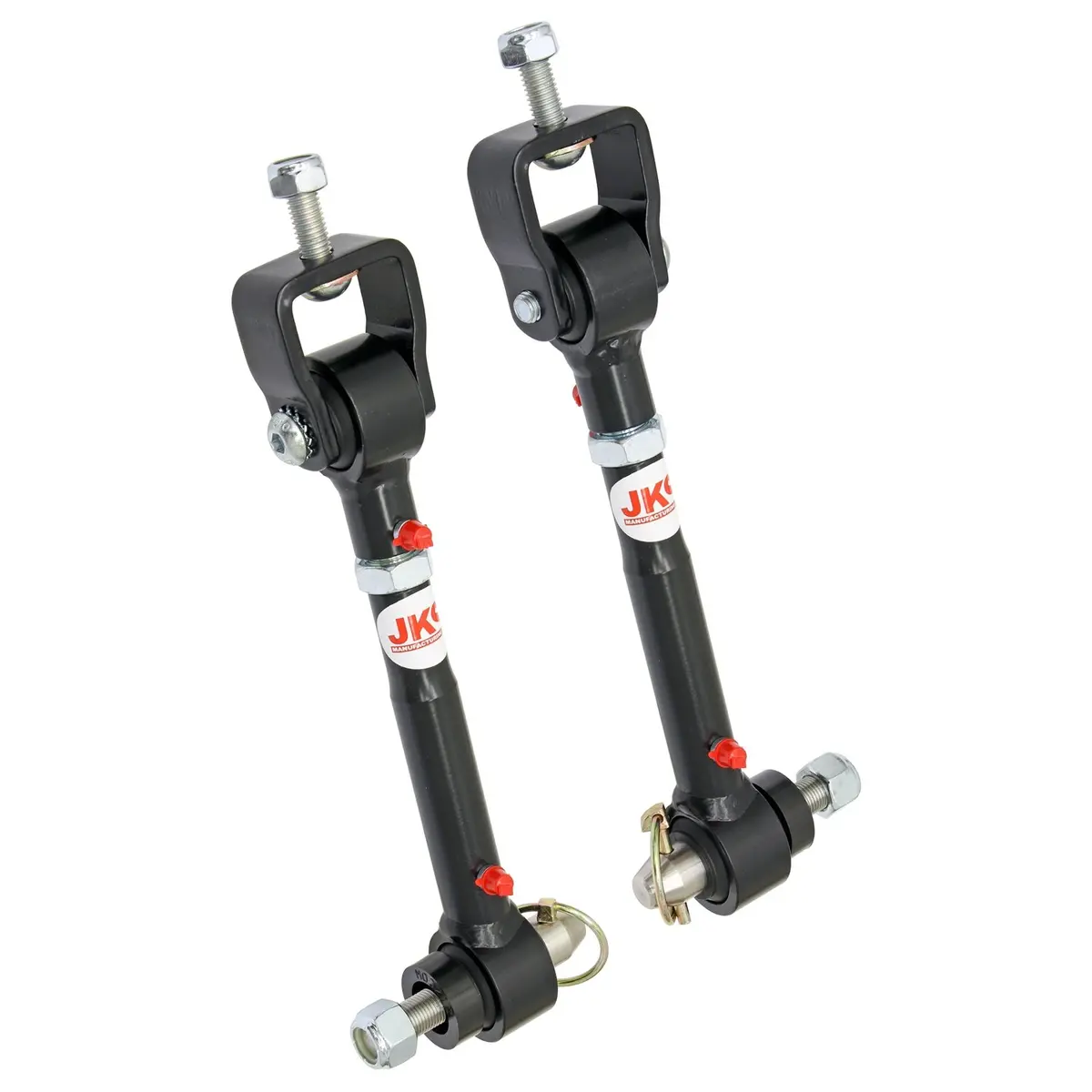 Rockjock 4X4 Ce-9141 Sway Bar Extended Links; Front; 1