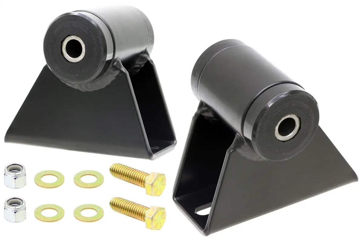 Rockjock 4X4 Ce-9200 Heavy Duty Motor Mount Kit; 1 In. Raised; Incl. Hardware; 1
