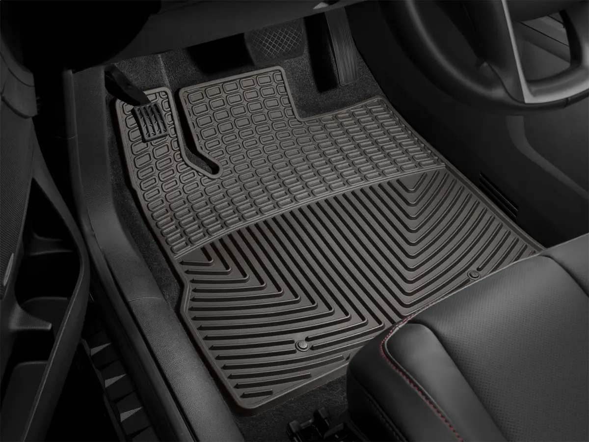 Weathertech W569co All Weather Floor Mats; Cocoa; Rear; 1