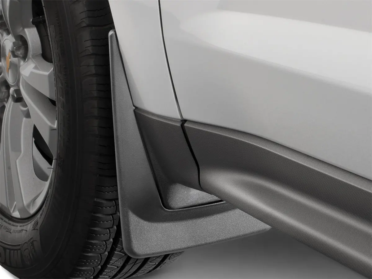 Weathertech 110130-120130 Mudflap No-Drill Digitalfit® Mudflap Kit; Black; 1
