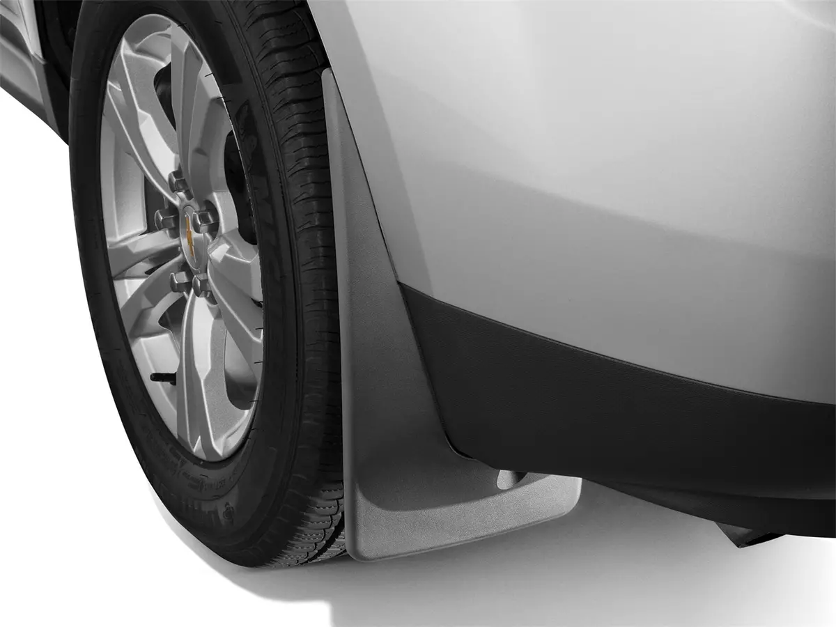 Weathertech 110129-120048 Mudflap No-Drill Digitalfit® Mudflap Kit; Black; 2