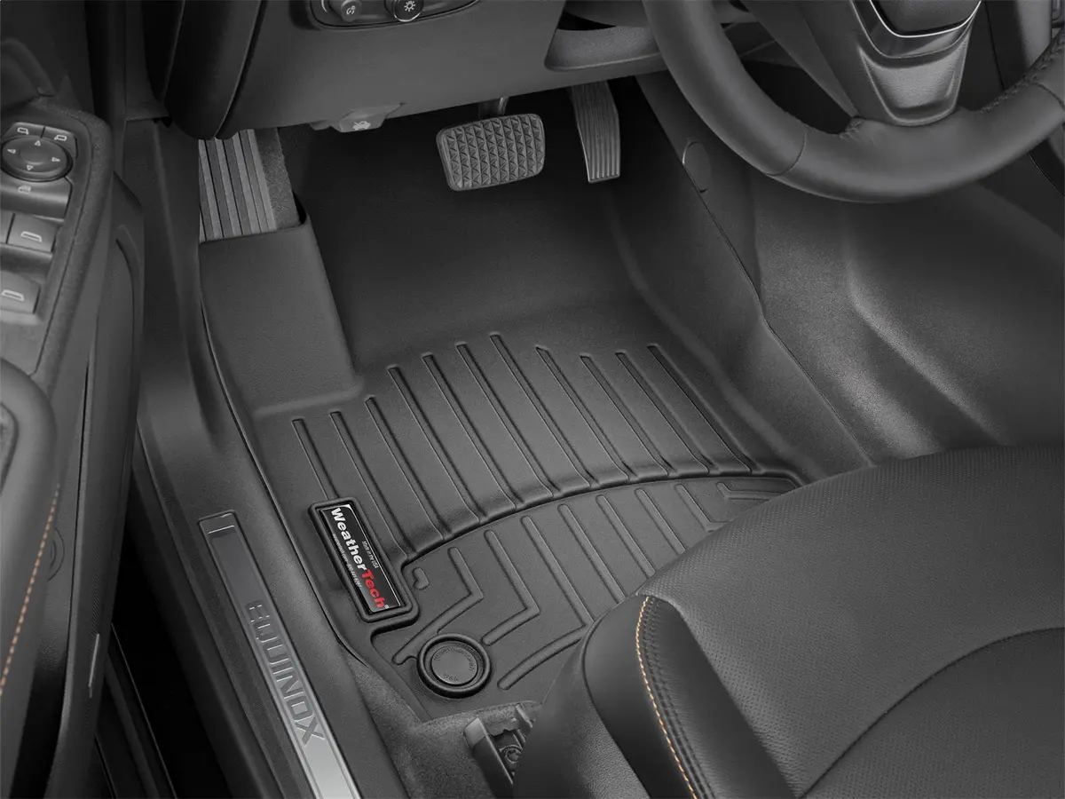 Weathertech 4417111 Floorliner™ Digitalfit®; Black; Front; 1