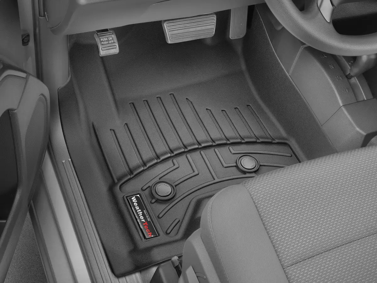 Weathertech 4416581V Floorliner™ Digitalfit®; Black; Front; 1