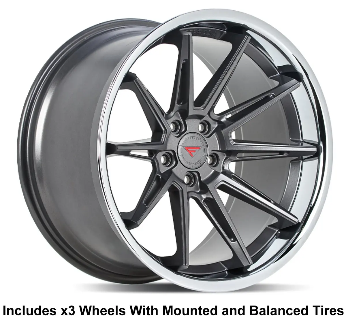 Ferrada Cm2 Slingshot 20" Wheel And Tire Package 1