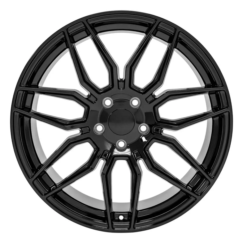 Oe Wheels Cv03d C8 Corvette 19" Front 20" Rear Wheel And Tire Package 2