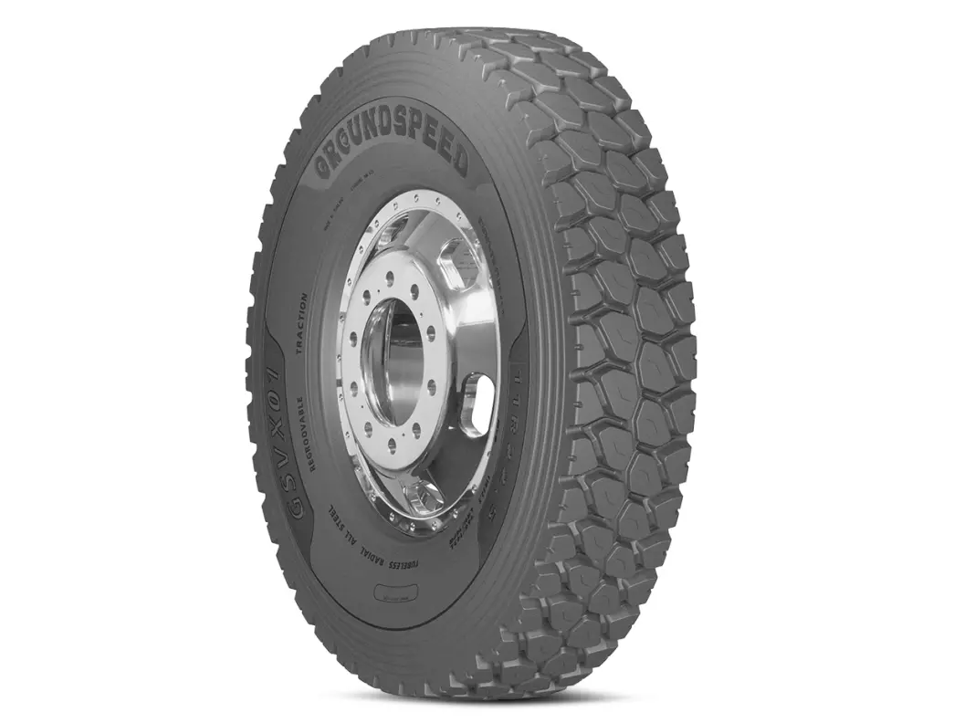 Set Of 4 Tires 11R24.5 Groundspeed Gsvx01 Construction Drive 16 Ply L 149/146 1