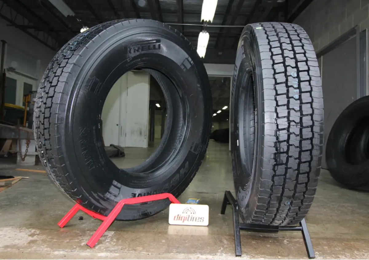 Set Of 8 Tires 11R24.5 Pirelli H89 Drive Closed Shoulder 16 Ply M 149/146 1