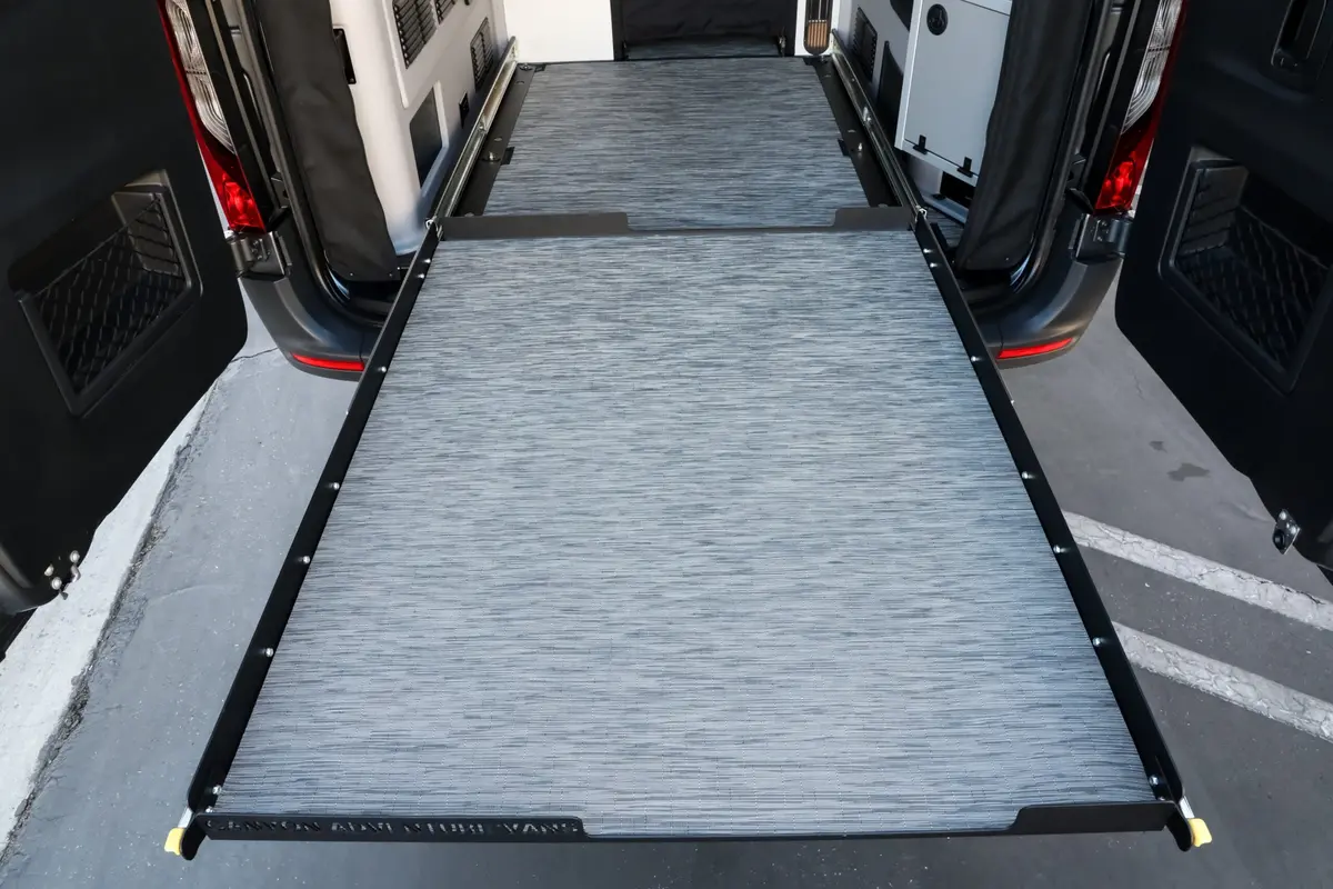 Canyon Adventure Vans Garage Slide Out Deck 15