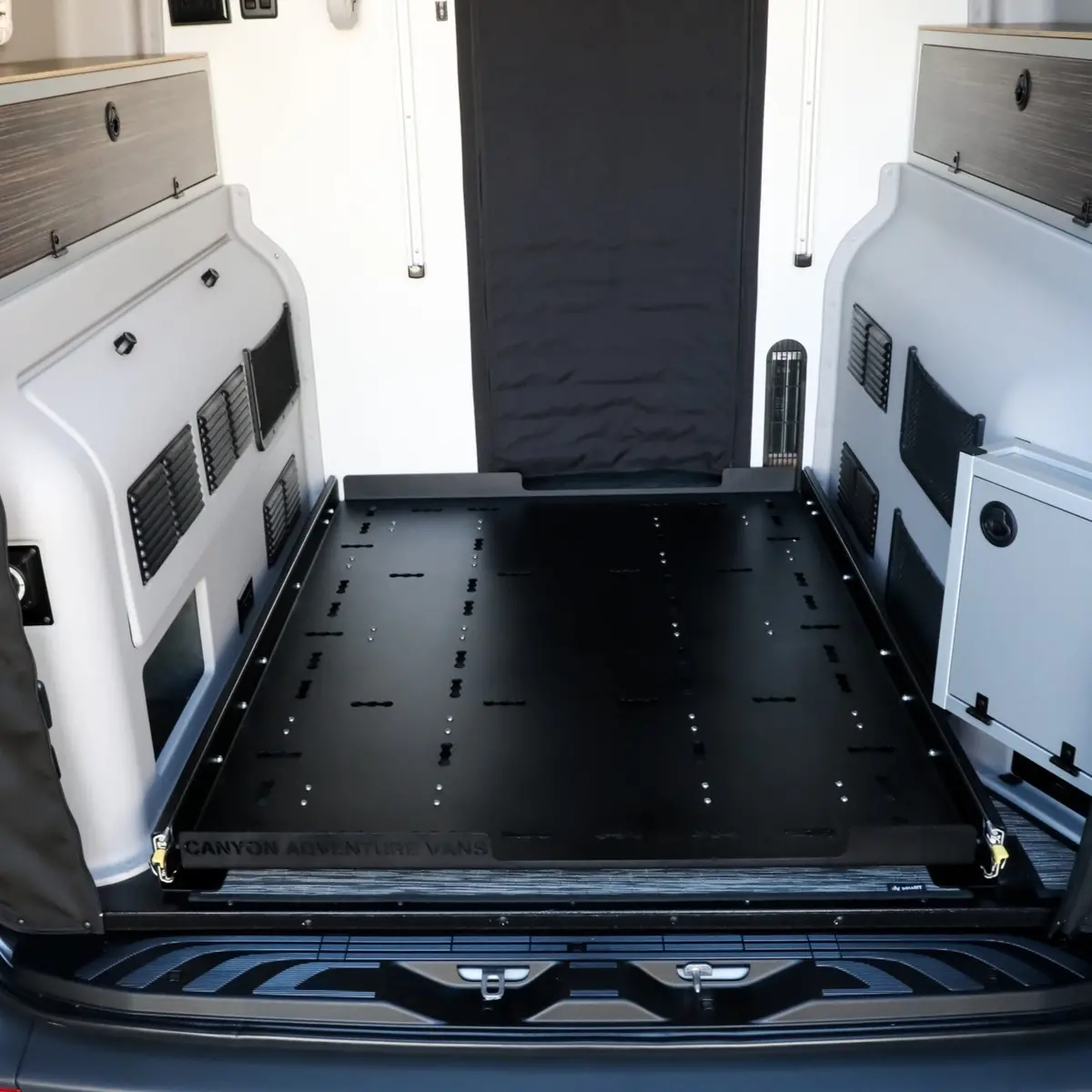 Canyon Adventure Vans Garage Slide Out Deck 2