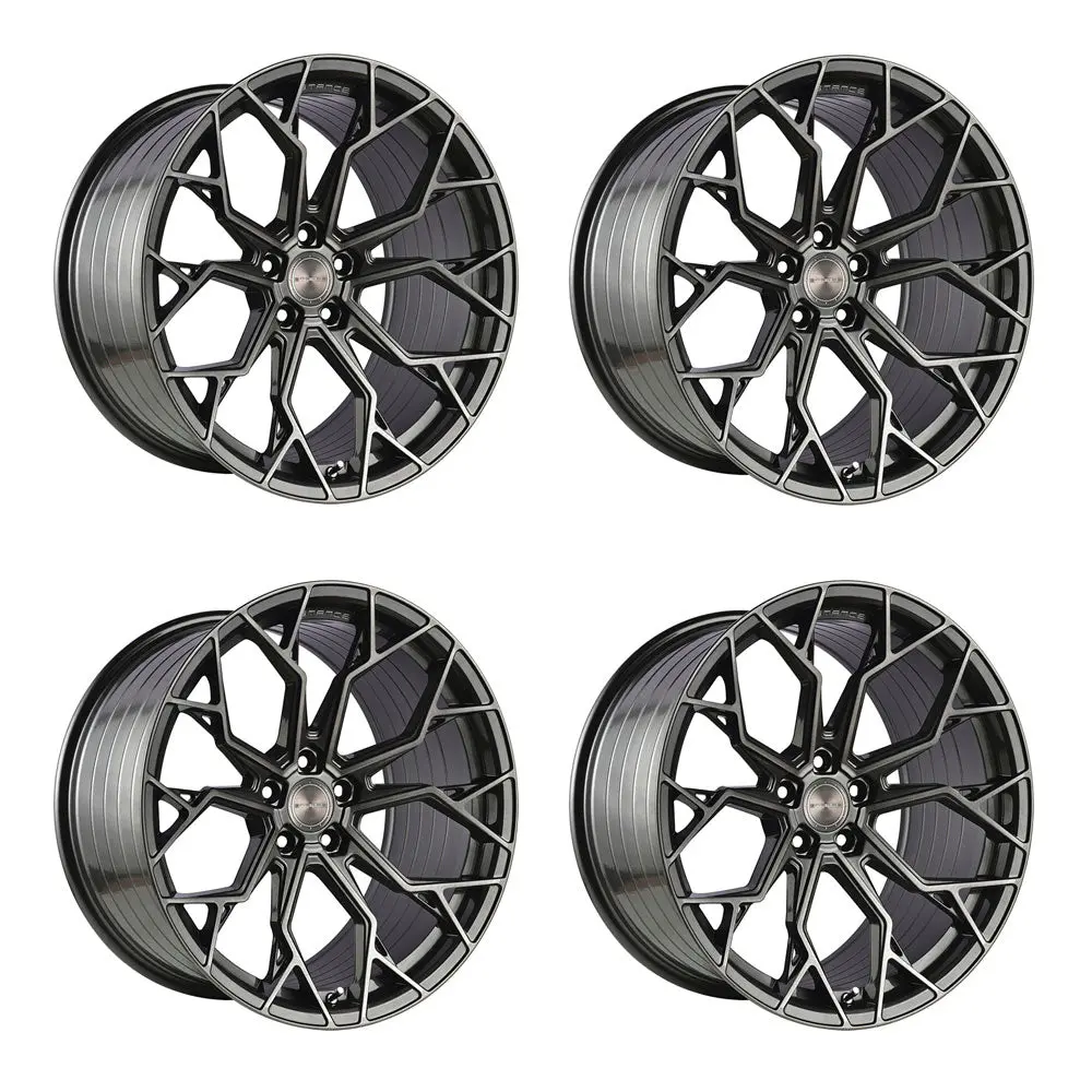 Stance Sf10 C8 Corvette 20X9" Front 21X12" Rear Wheel And Tire Package 2