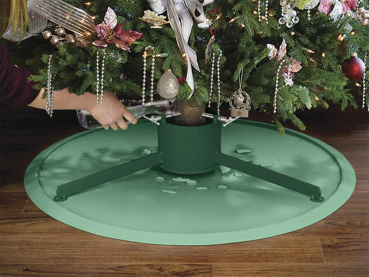Weathertech Idmx1 Christmas Tree Mat; Large 35 In. Dia.; Plain Box; 2