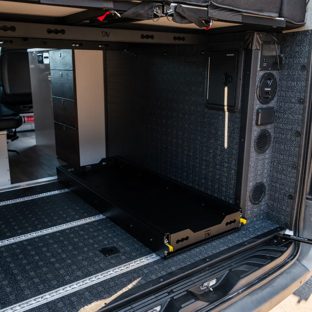 Canyon Adventure Vans 48" Cargo Tray Slide 1