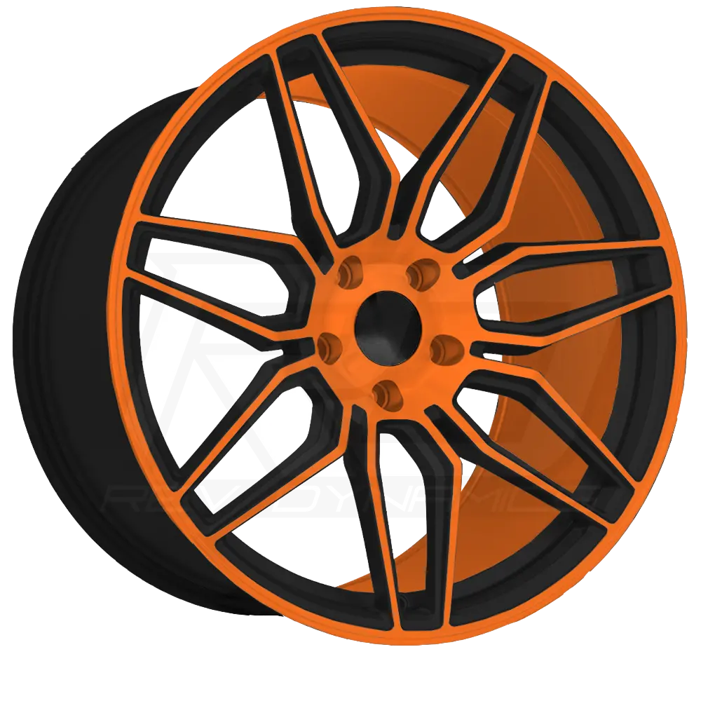 Oe Wheels Cv03d C8 Corvette 19" Front 20" Rear Wheel And Tire Package 2