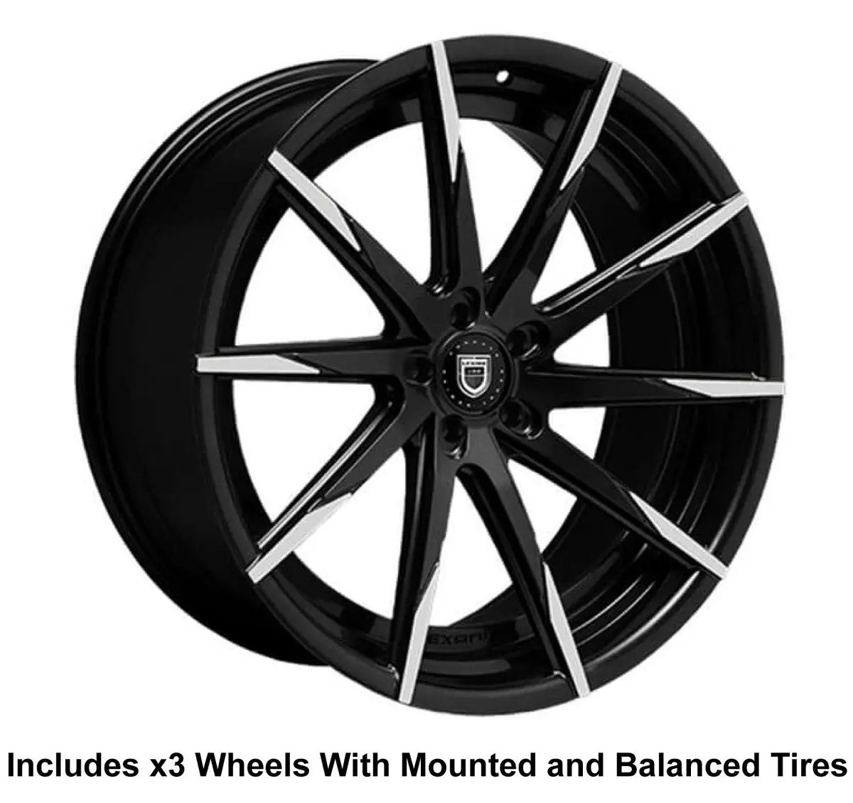Lexani Css-15 Slingshot 24" Wheel And Tire Package 2