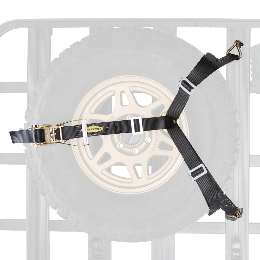 Smittybilt Dp802 Defender Platform 3-Way Tire Strap 1