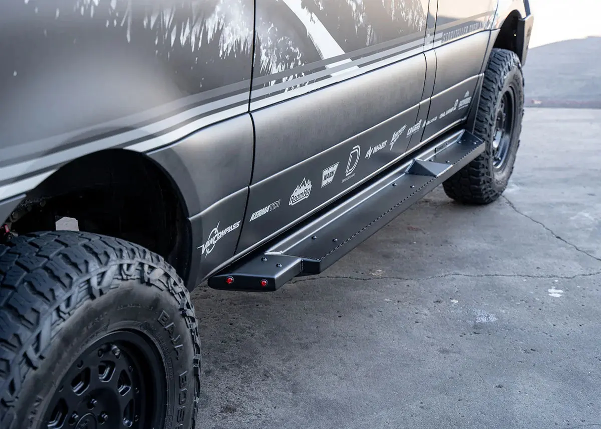 Roambuilt Sprinter/Transit Side Steps - Long/Flat Version (Passenger Side) 1