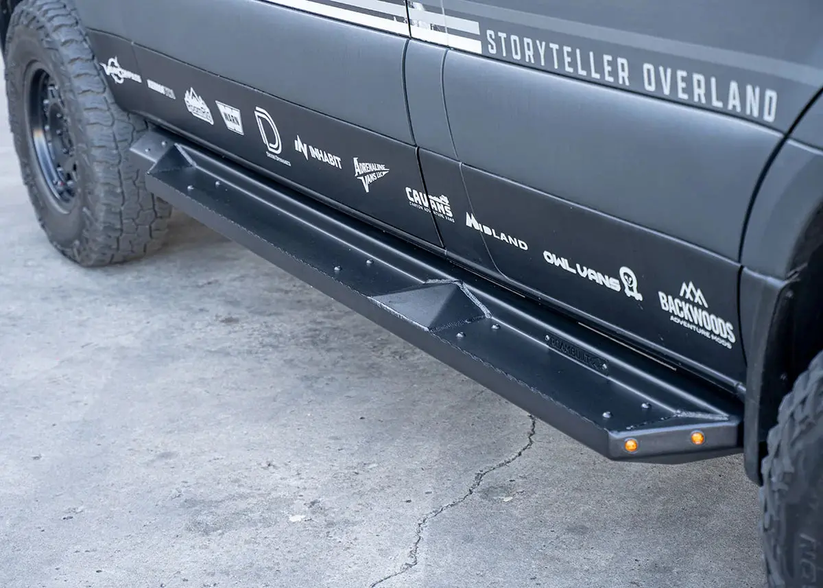 Roambuilt Sprinter/Transit Side Steps - Long/Flat Version (Driver Side) 1
