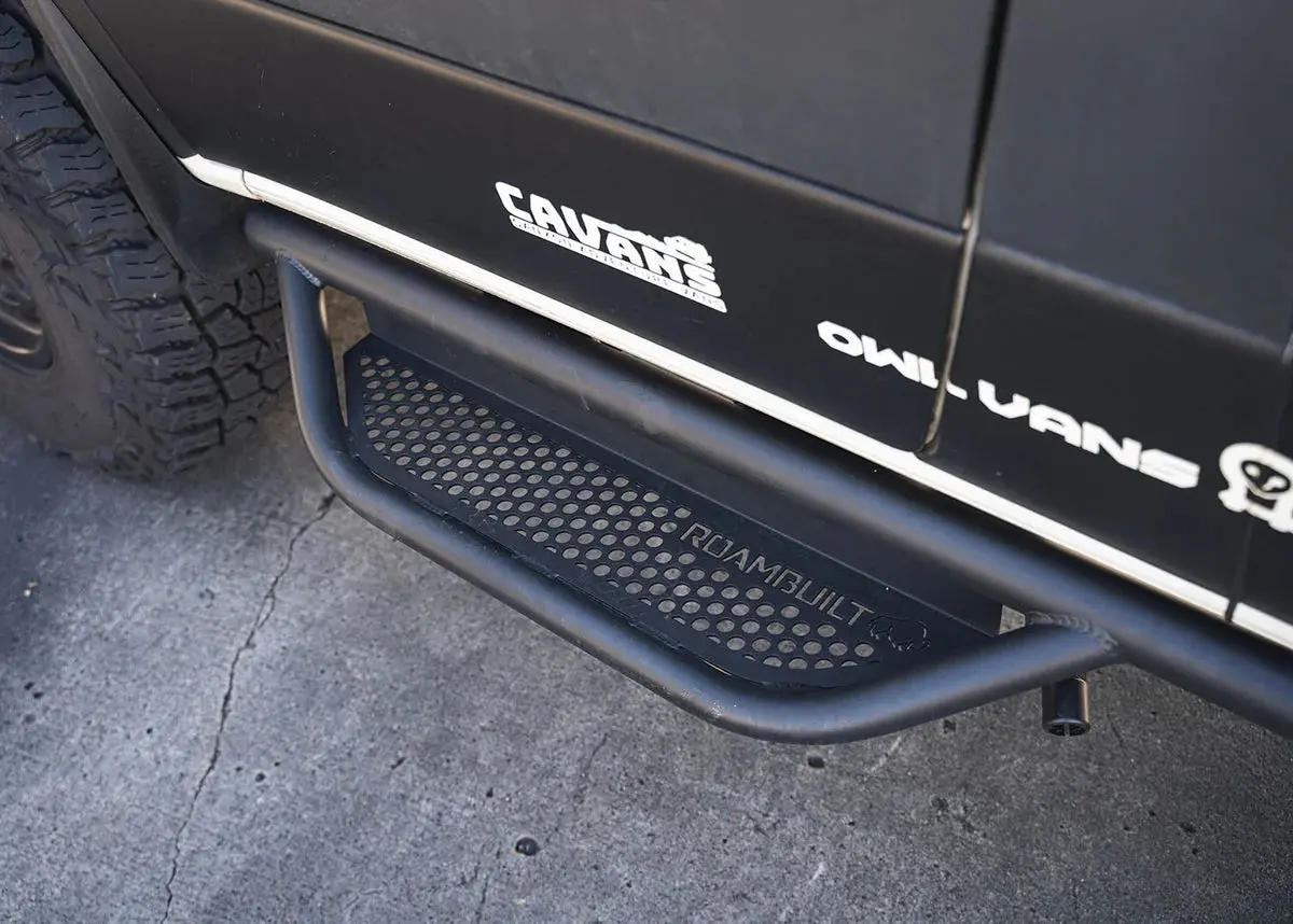 Roambuilt Sprinter Side Steps - Tube Version (Driver Side) 2