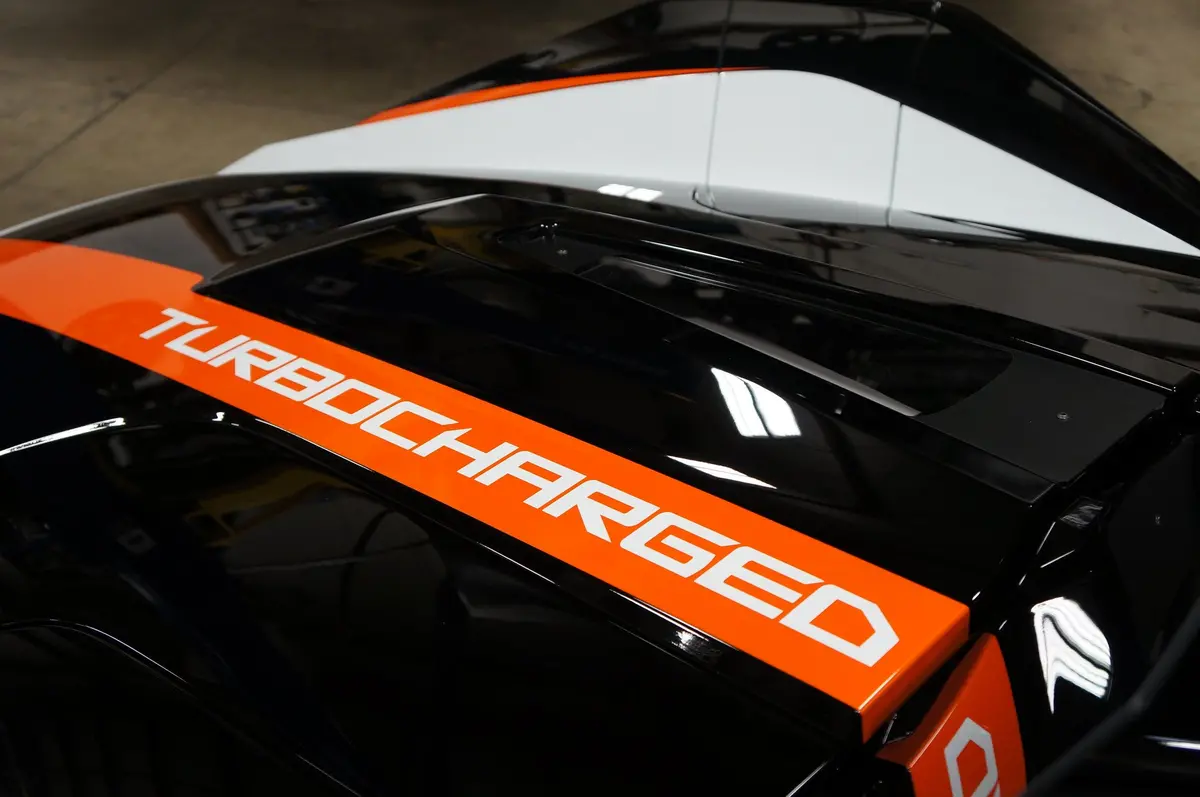 Polaris Slingshot Turbocharged Hood Decals 5