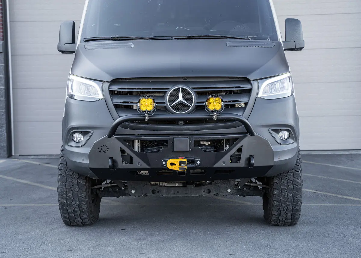 Roambuilt 2019+ Mercedes Sprinter Low-Pro Front Bumper 1