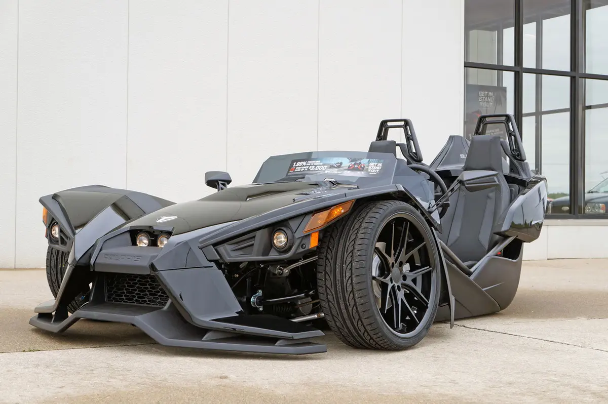 Ferrada Fr2 Slingshot 20" Front 22" Rear Wheel And Tire Package 1