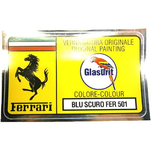Paint Code Sticker Blu Scuro Fer 501 Fer02115 1