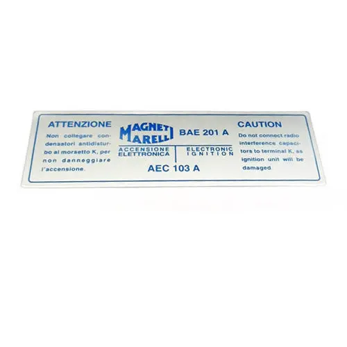 Coil Sticker, Bae 201 A  Fer02250 1
