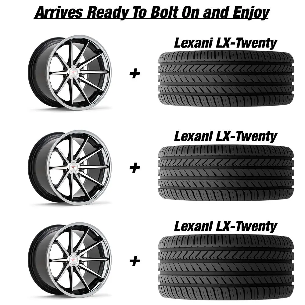 Ferrada Fr4 Slingshot 20" Wheel And Tire Package 1