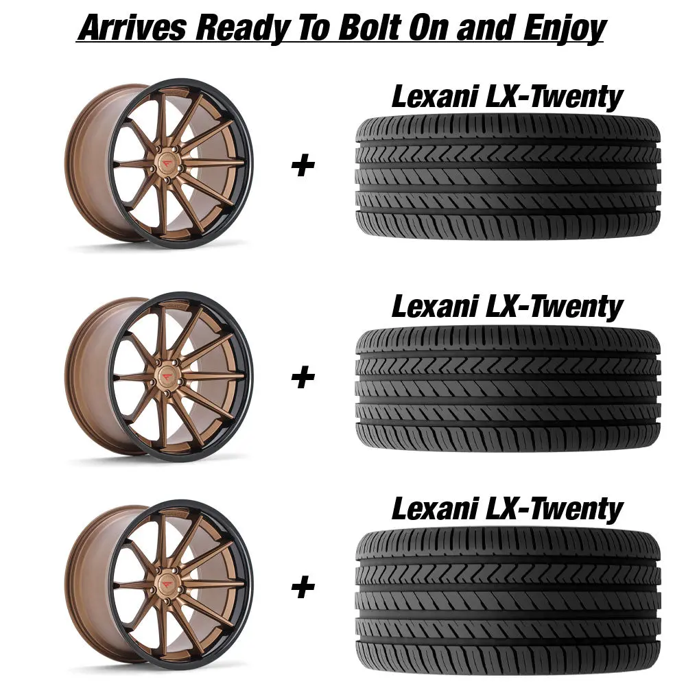 Ferrada Fr4 Slingshot 20" Wheel And Tire Package 1