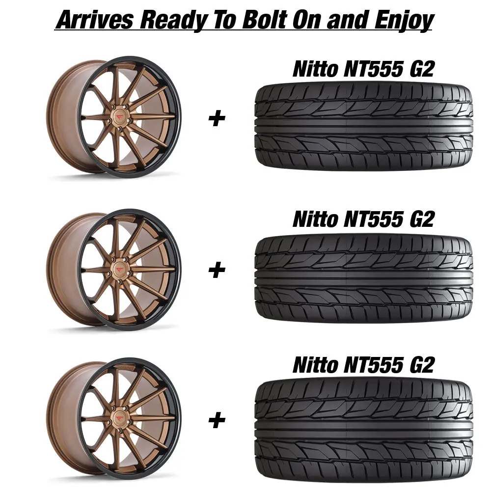 Ferrada Fr4 Slingshot 20" Wheel And Tire Package 2