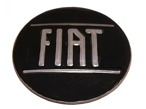 Original Type Enamelled Type "Fiat" Spinner Badge Fia02081 1