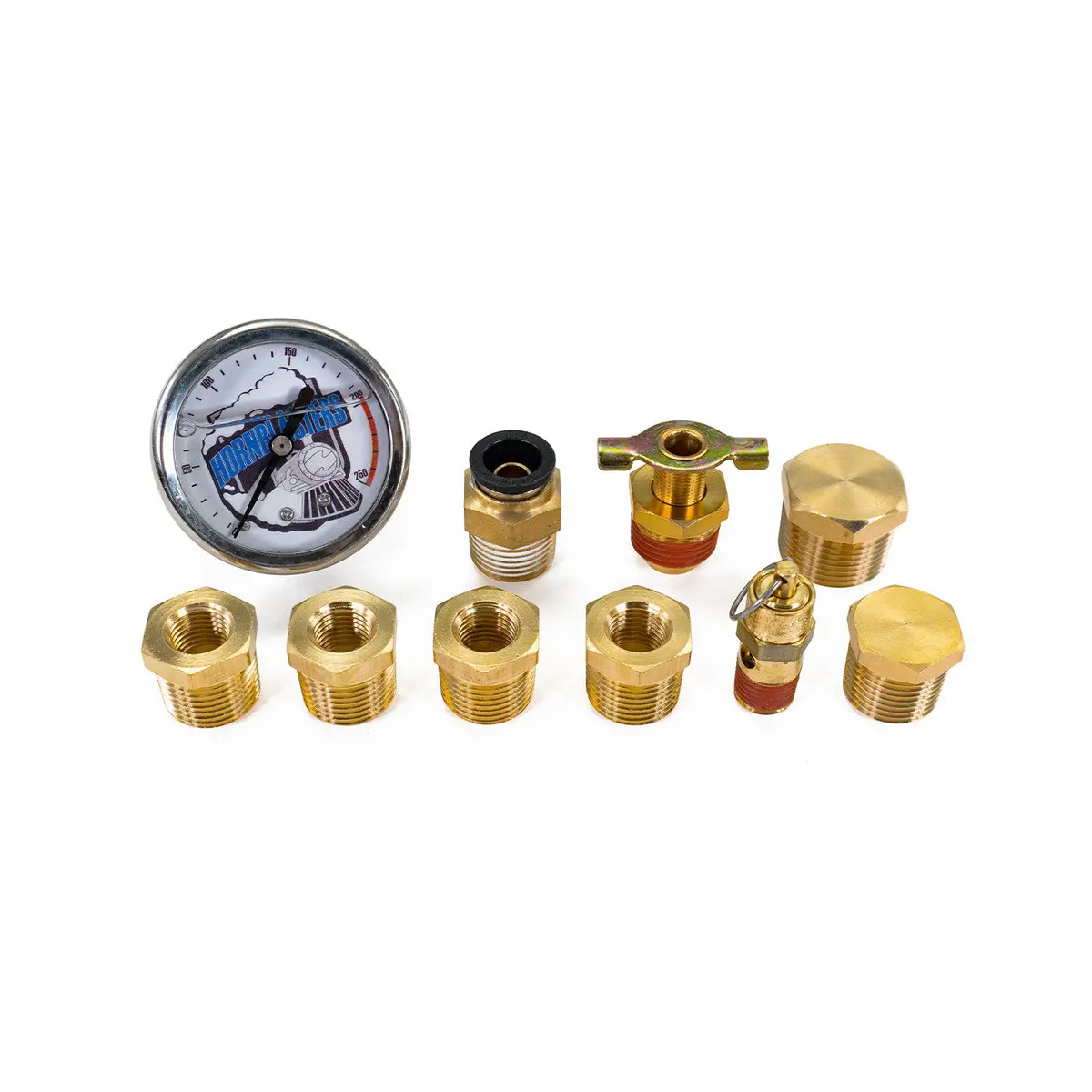 5-Gallon Single Compressor Fitting Kit 1
