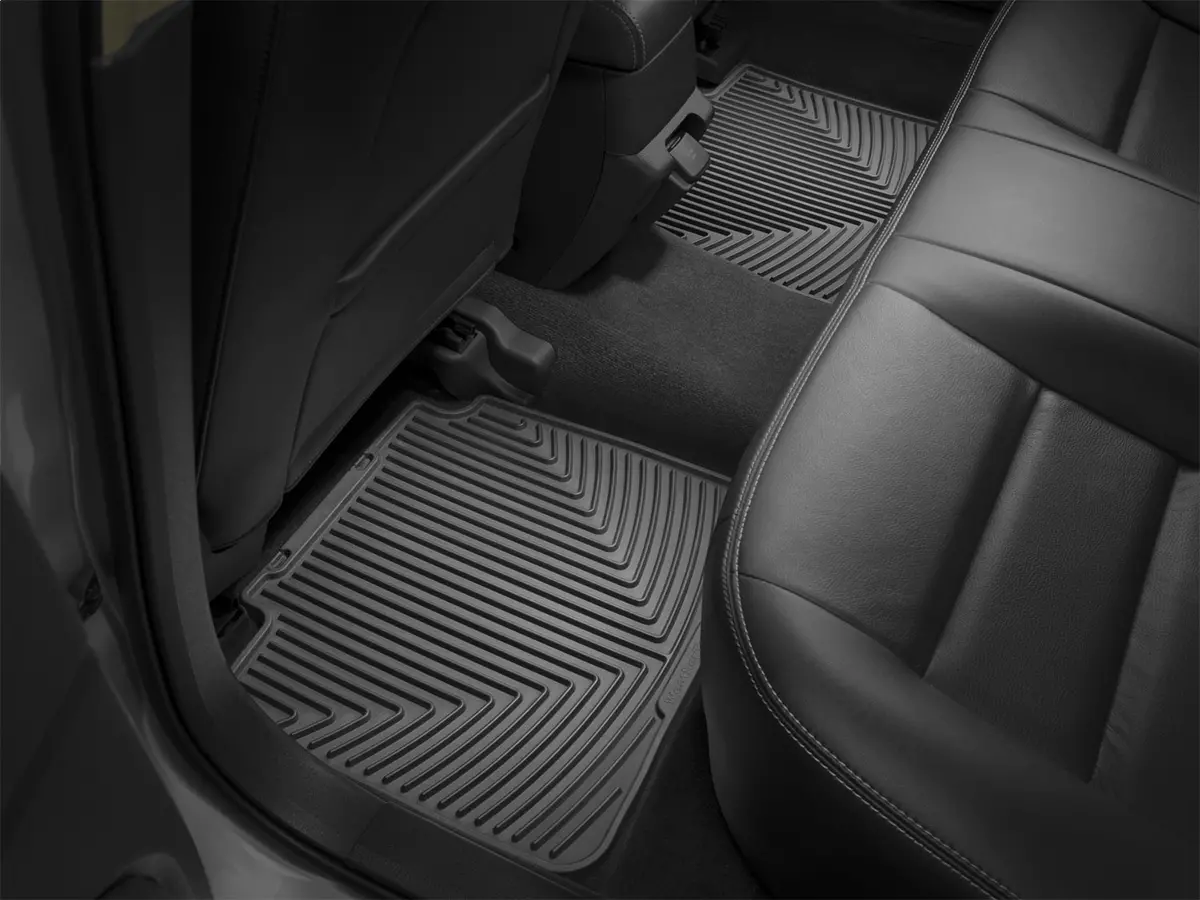 Weathertech W528 All Weather Floor Mats; Black; Front; 1