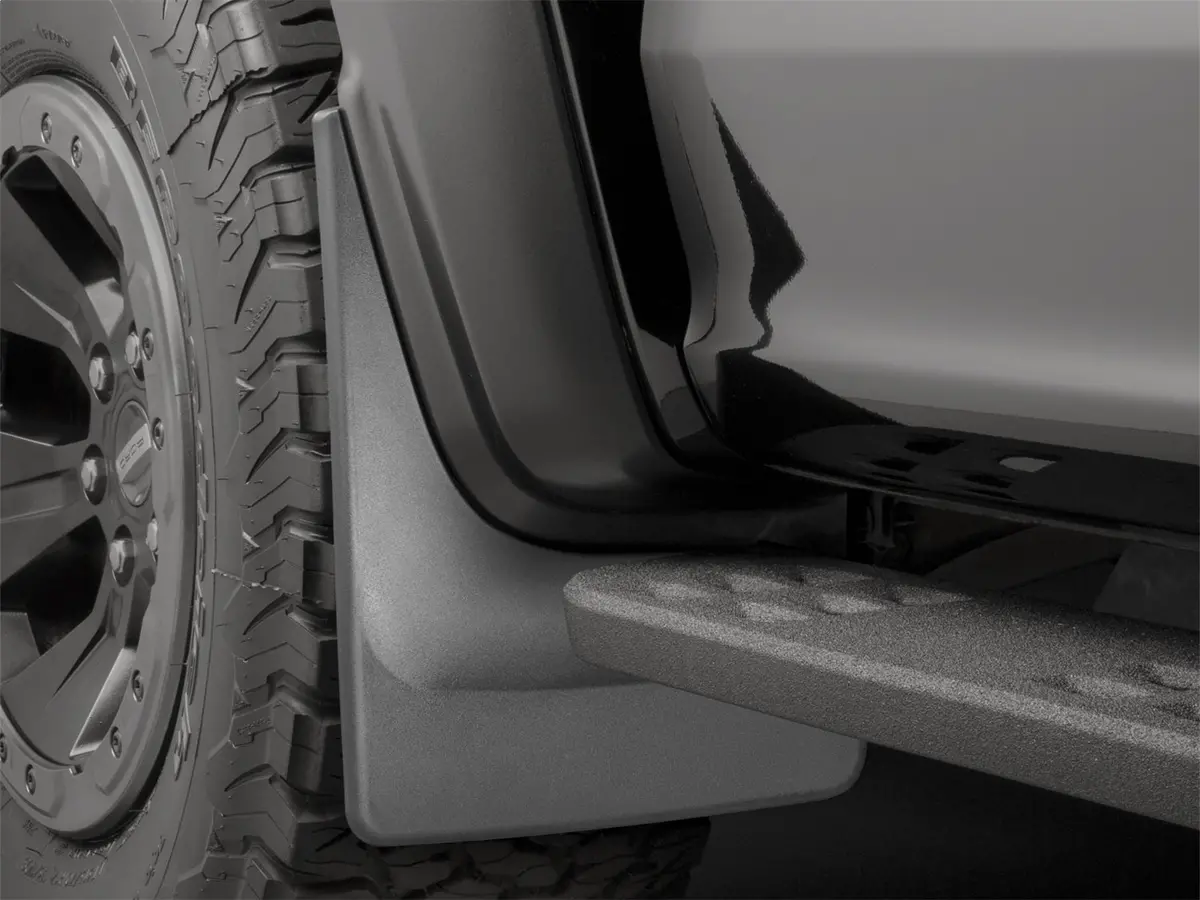 Weathertech 110117-120117 Mudflap No-Drill Digitalfit® Mudflap Kit; Black; 1