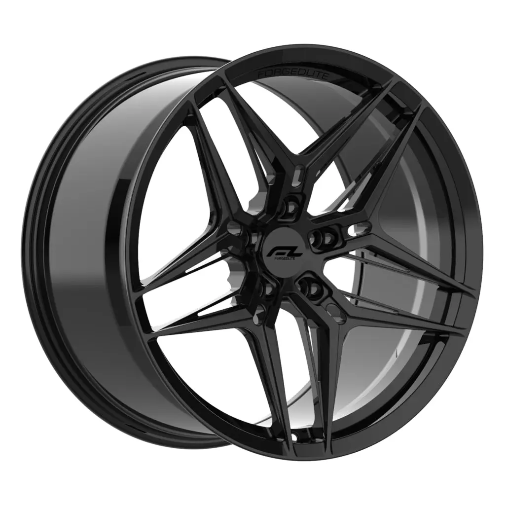Forgedlite Mc8 C8 Corvette Z06 20X10" Front 21X13" Rear Wheel And Tire Package 1
