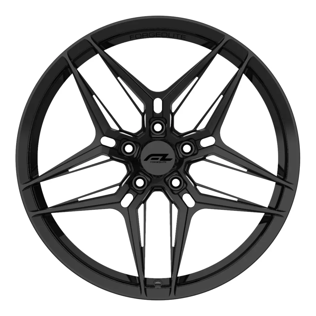 Forgedlite Mc8 C8 Corvette Z06 20X10" Front 21X13" Rear Wheel And Tire Package 2