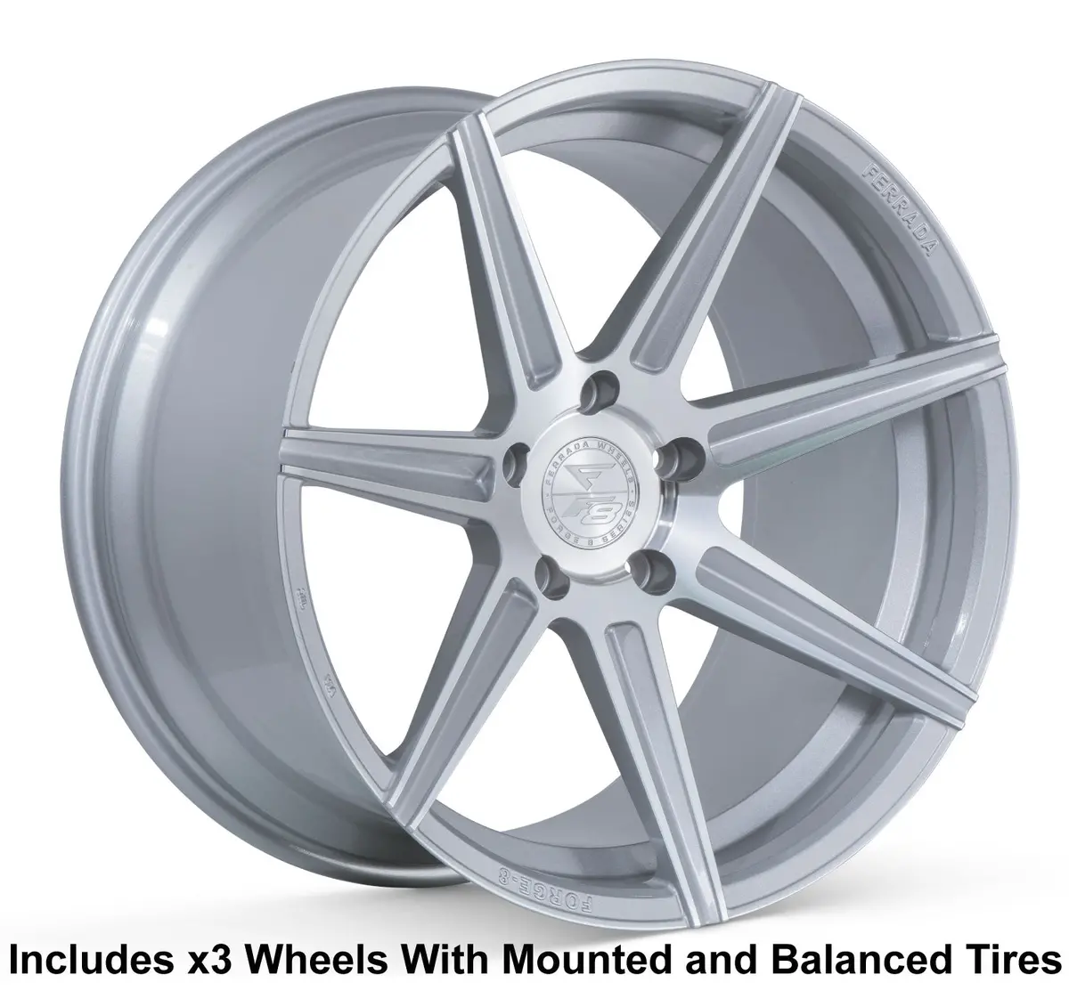 Ferrada F8-Fr7 Forged Slingshot 20" Wheel And Tire Package 1
