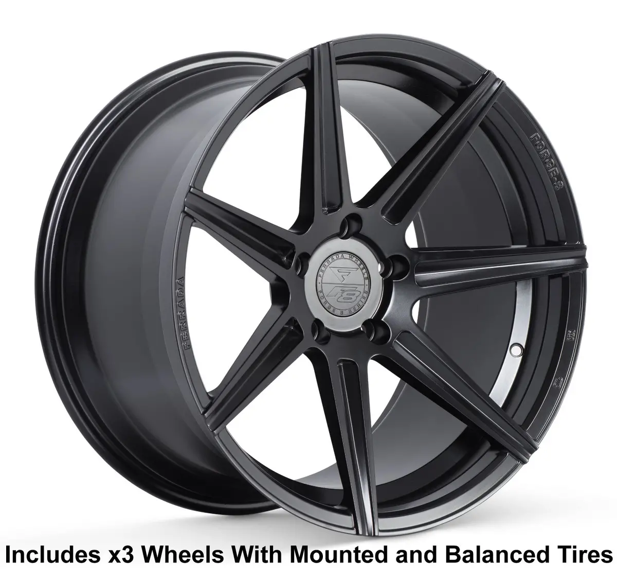 Ferrada F8-Fr7 Forged Slingshot 20" Wheel And Tire Package 1