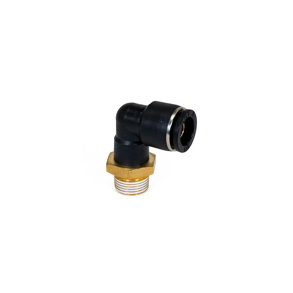 3/8" Male Bspt To 1/2" Ptc Elbow Fitting 1