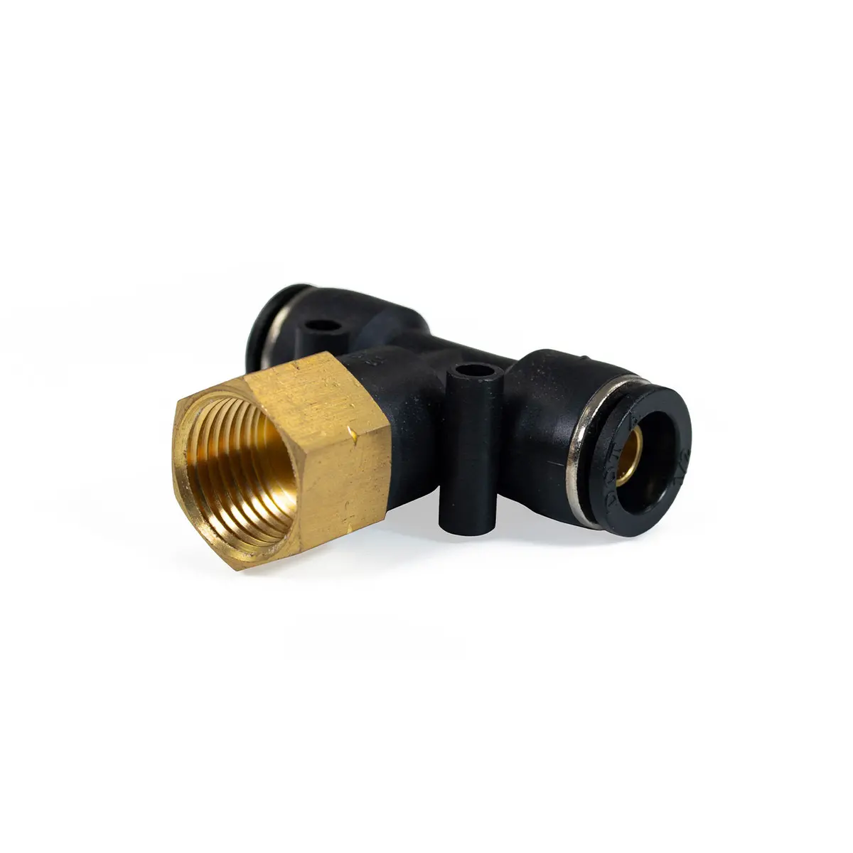 1/2" Female Npt To 1/2" Ptc Union Tee Fitting 1