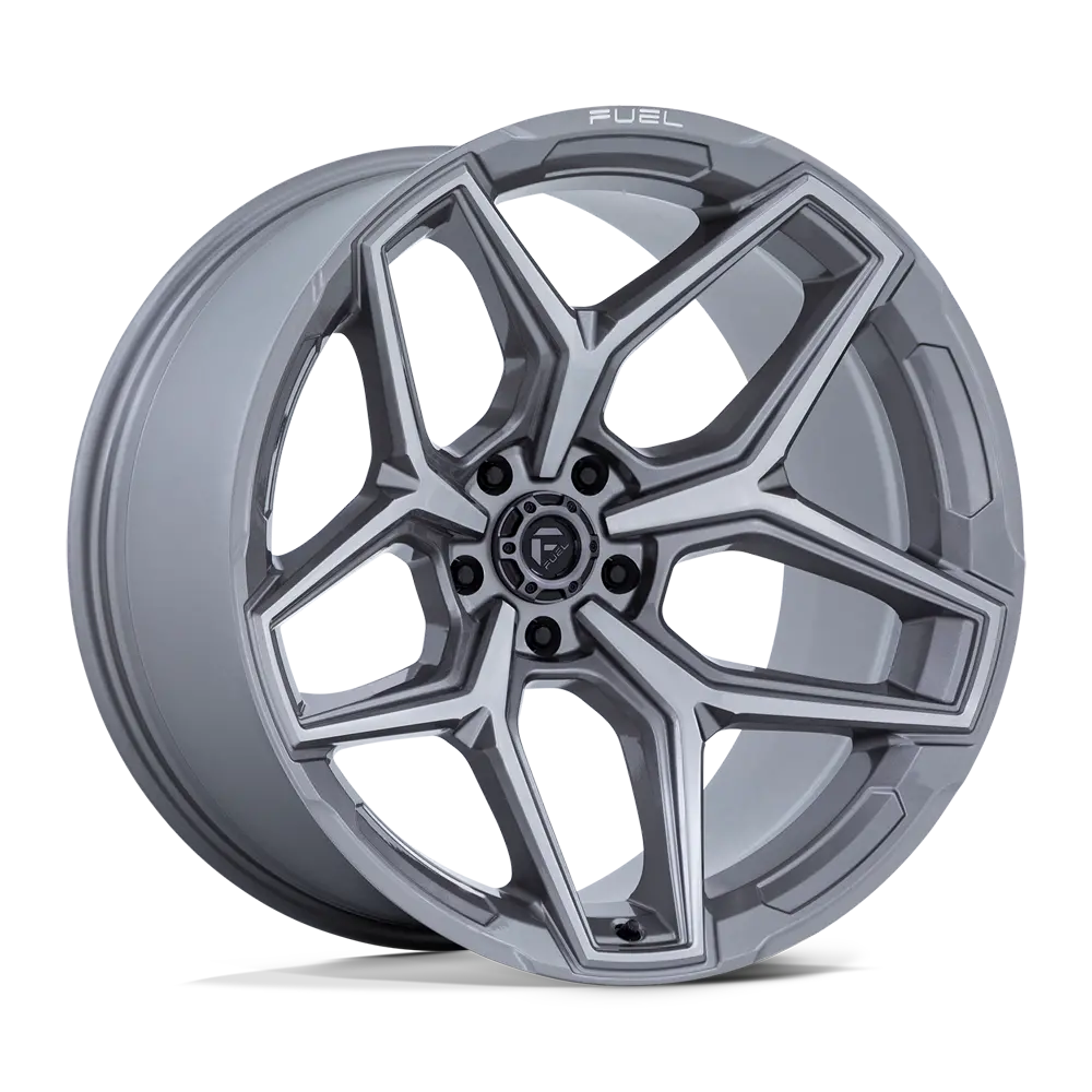 Fuel Flux-5 Jeep Wrangler Jl 20" Wheel And 33" Tire Package 1