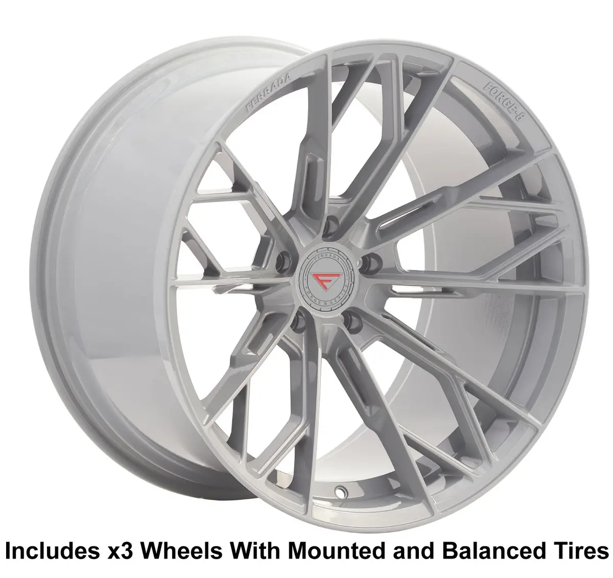 Ferrada F8-Fr11 Forged Slingshot 20" Wheel And Tire Package 1