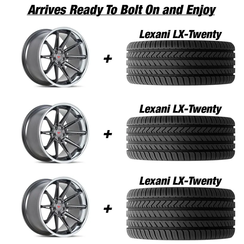 Ferrada Cm2 Slingshot 20" Wheel And Tire Package 1