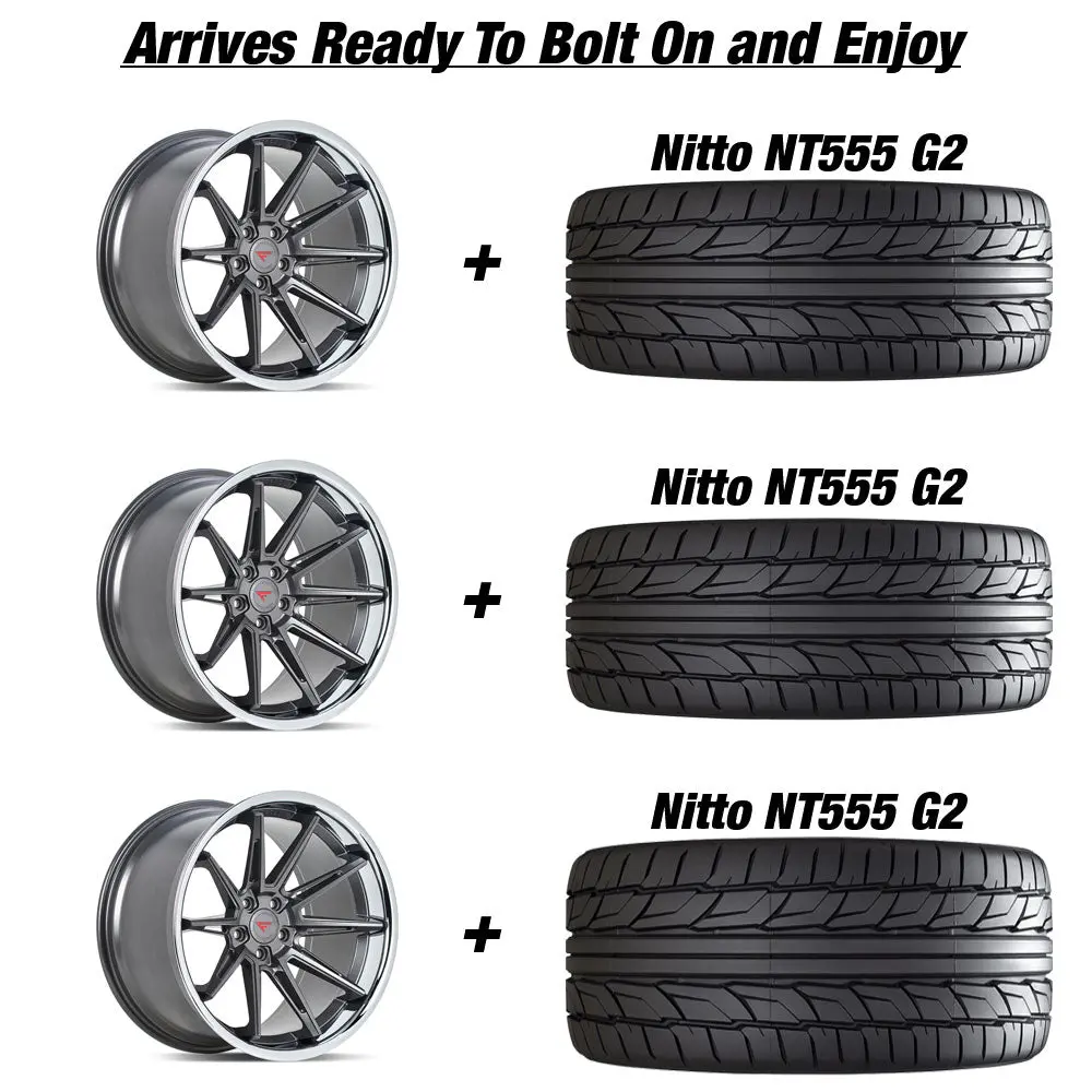 Ferrada Cm2 Slingshot 20" Wheel And Tire Package 2