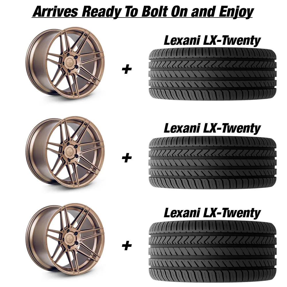 Ferrada F8-Fr6 Forged Slingshot 20" Wheel And Tire Package 2