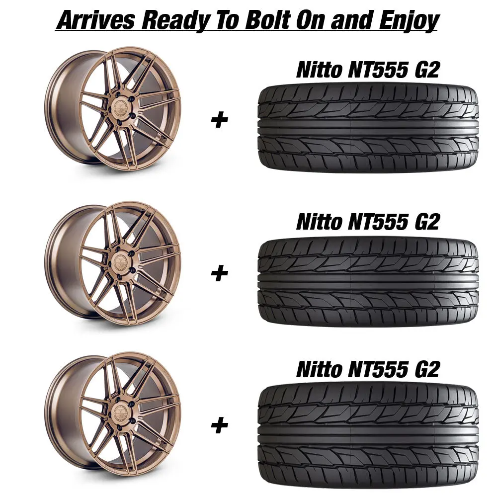 Ferrada F8-Fr6 Forged Slingshot 20" Wheel And Tire Package 2