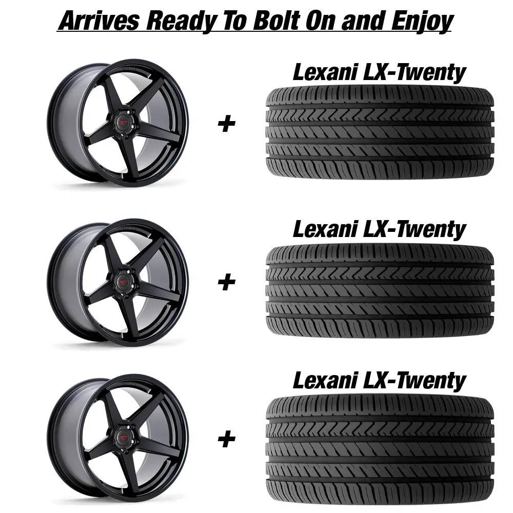 Ferrada Fr3 Slingshot 20" Wheel And Tire Package 1
